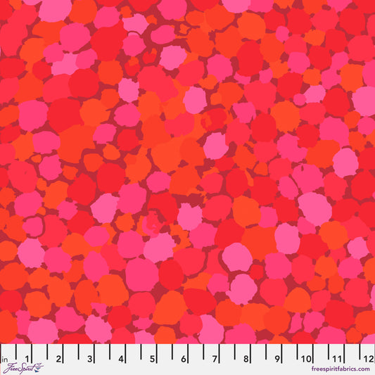Kaffe Fassett Fabrics - Reflections - Red  From FreeSpirit Fabrics