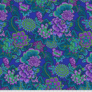 Kaffe Fassett Fabrics - Cloisonne - Blue  From FreeSpirit Fabrics