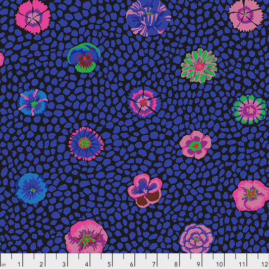Kaffe Fassett Fabrics - Guinea Flower - Black  From FreeSpirit Fabrics