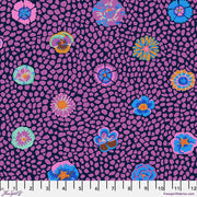 Kaffe Fassett Fabrics - Guinea Flower - Purple  From FreeSpirit Fabrics