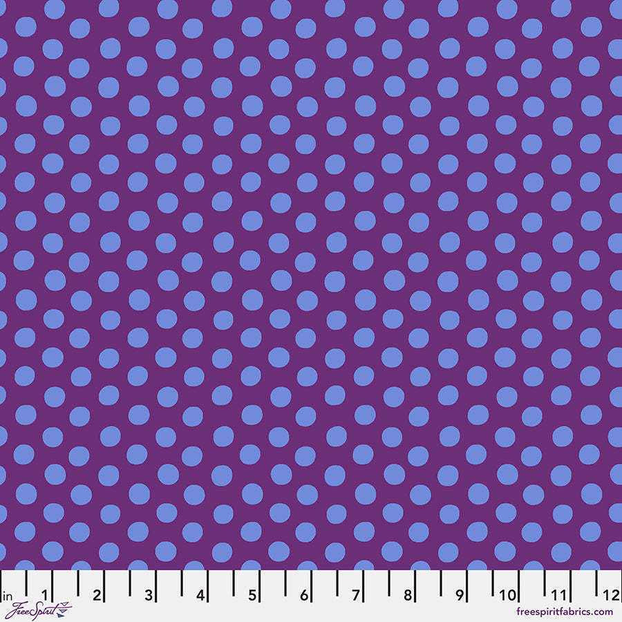 Kaffe Fassett Fabrics - Spot - Eggplant  From FreeSpirit Fabrics