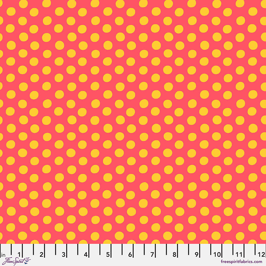 Kaffe Fassett Fabrics - Spot - Melon  From FreeSpirit Fabrics