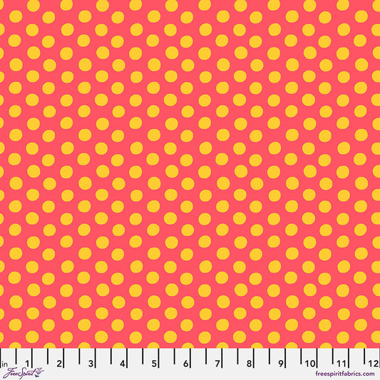 Kaffe Fassett Fabrics - Spot - Melon  From FreeSpirit Fabrics