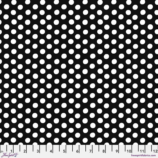 Kaffe Fassett Fabrics - Spot - Noir  From FreeSpirit Fabrics