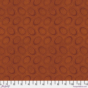 Kaffe Fassett Fabrics - Aboriginal Dot - Pumpkin  From FreeSpirit Fabrics