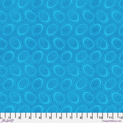 Kaffe Fassett Fabrics - Aboriginal Dot - Turquoise  From FreeSpirit Fabrics