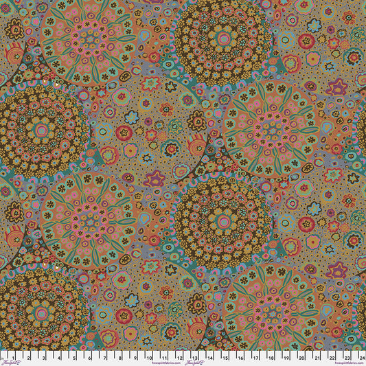 Kaffe Fassett Fabrics - Millefiore - Antique  From FreeSpirit Fabrics