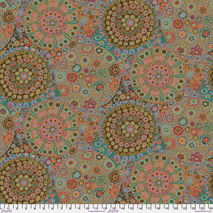Kaffe Fassett Fabrics - Millefiore - Antique  From FreeSpirit Fabrics