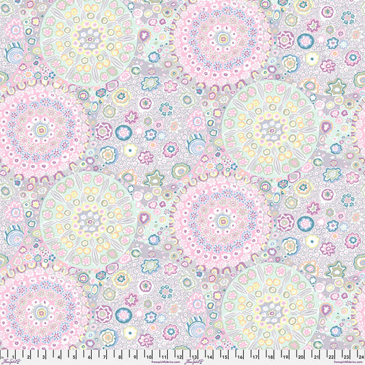 Kaffe Fassett Fabrics - Millefiore - Grey  From FreeSpirit Fabrics