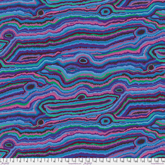 Kaffe Fassett Fabrics - Jupiter - Blue  From FreeSpirit Fabrics