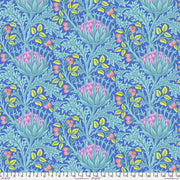 Artichoke - Blue From Kaffe x Morris & Co. Collaboration From FreeSpirit Fabrics