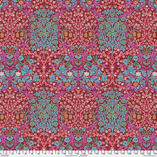 Blackthorn - Brown From Kaffe x Morris & Co. Collaboration From FreeSpirit Fabrics