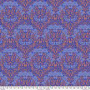 Michaelmas Daisy - Cobalt From Kaffe x Morris & Co. Collaboration From FreeSpirit Fabrics