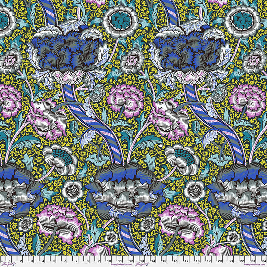 Wandle - Contrast From Kaffe x Morris & Co. Collaboration From FreeSpirit Fabrics