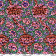 Wandle - Red From Kaffe x Morris & Co. Collaboration From FreeSpirit Fabrics