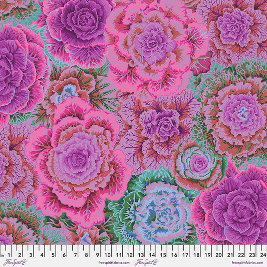 Kaffe Fassett Fabrics - Brassica  - Magenta From FreeSpirit Fabrics