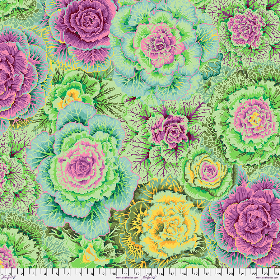 Kaffe Fassett Fabrics - Brassica - Moss From FreeSpirit Fabrics