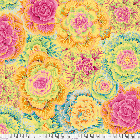 Kaffe Fassett Fabrics - Brassica - Yellow From FreeSpirit Fabrics
