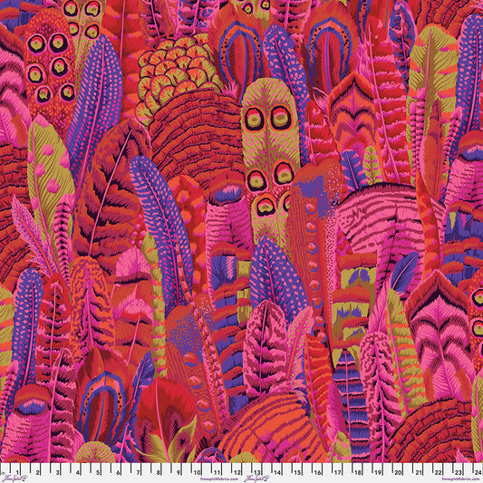 Kaffe Fassett Fabrics - Spiral Shells - Red From FreeSpirit Fabrics