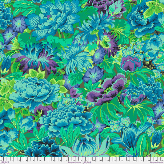 Kaffe Fassett Fabrics - Lavinia - Green From FreeSpirit Fabrics