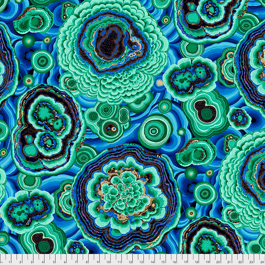 Kaffe Fassett Fabrics - Agate - Green From FreeSpirit Fabrics