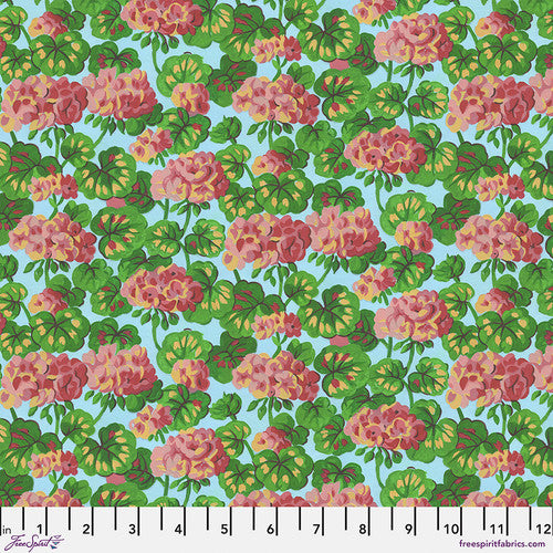 Geranium Garden - Blue from the Cottage Garden Collection by Snow Leopard Designs from Philip Jacobs