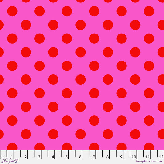 Tula Pink Peony Pom Pom Dots from True Colors Collection
