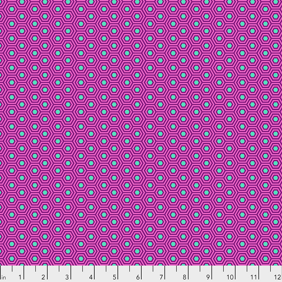 Tula Pink Thistle Hexy from True Colors Collection