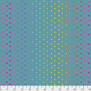 Tula Pink Peacock Hexy Rainbow from True Colors Collection
