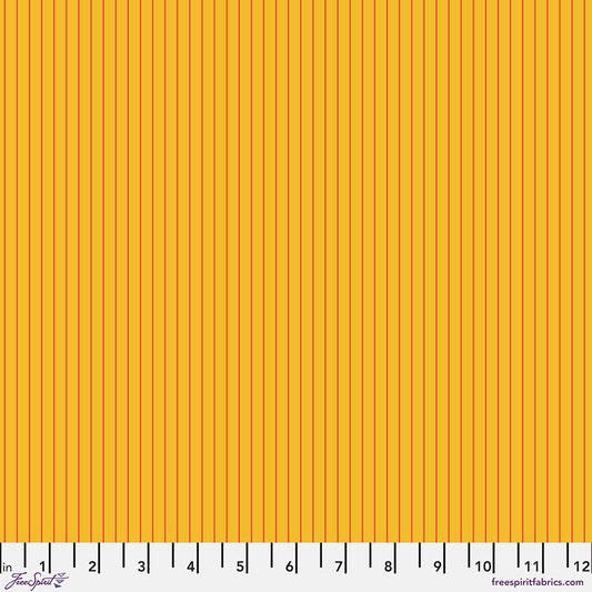 Tula Pink Sunrise Tiny Stripes from True Colors Collection