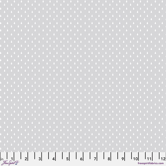 Tula Pink Whisper Ghost Droplettes from True Colors Collection