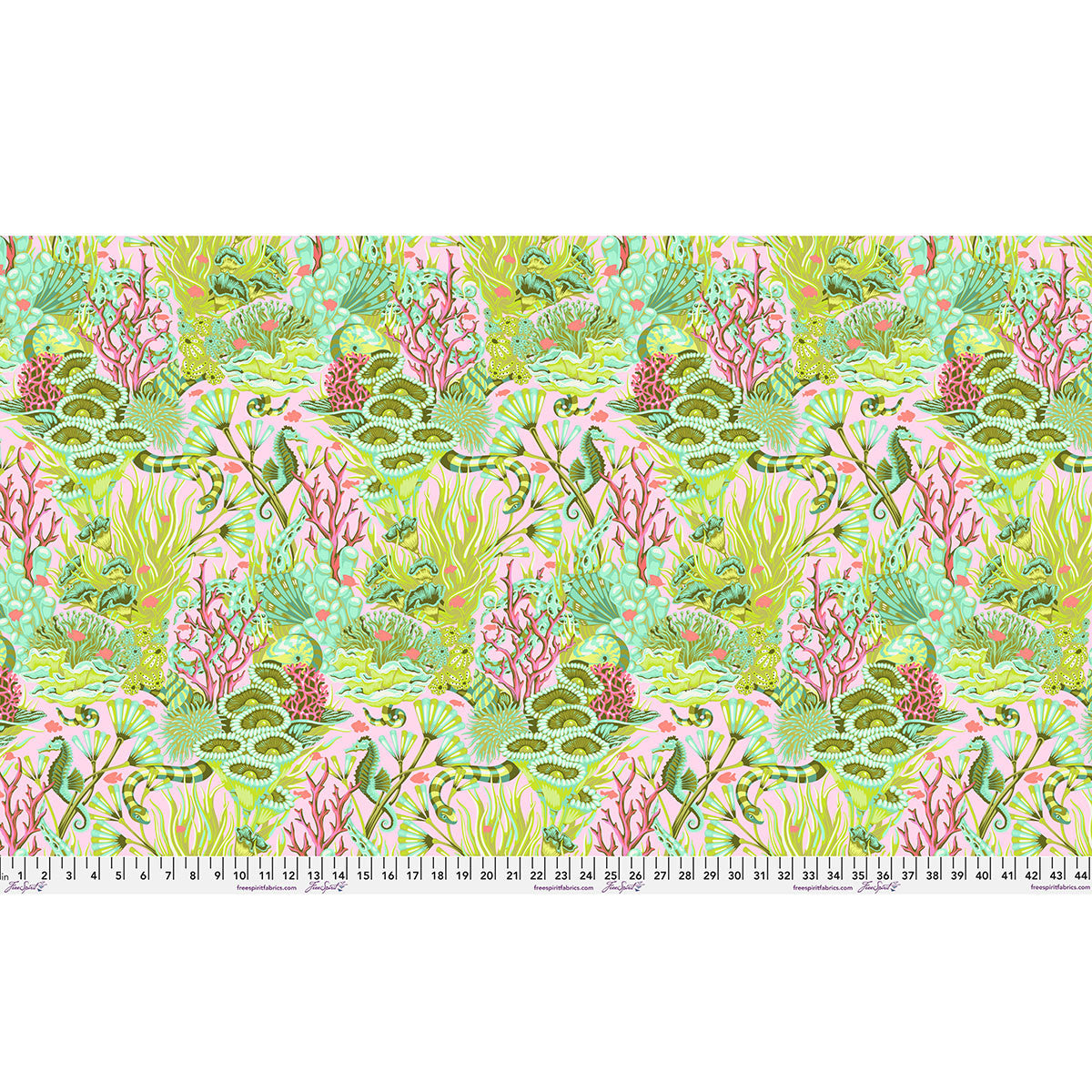 Tula Pink - Reef What You Sew - Coralline from the Floral Reef Collection