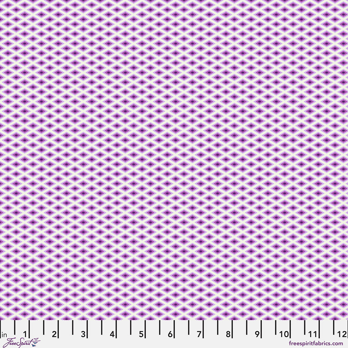 Tula Pink - Lighthouse Windows - Ultraviolet  From the Floral Reef Collection