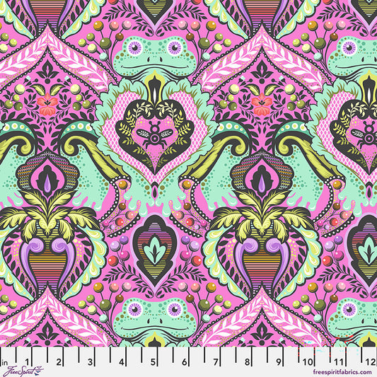 Tula Pink - Frog Prince - Gumball from Prince Charming Deja Vu Collection