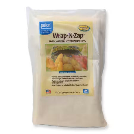 Wrap N Zap Batting from Pellon - 45"x36"
