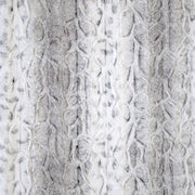 Minky -Lux Snuggle Pearl Leopard in Charcoal From EZ Fabric