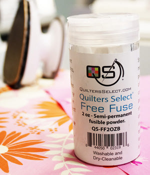 Quilter's Select Free Fuse Powder 2 oz with shaker