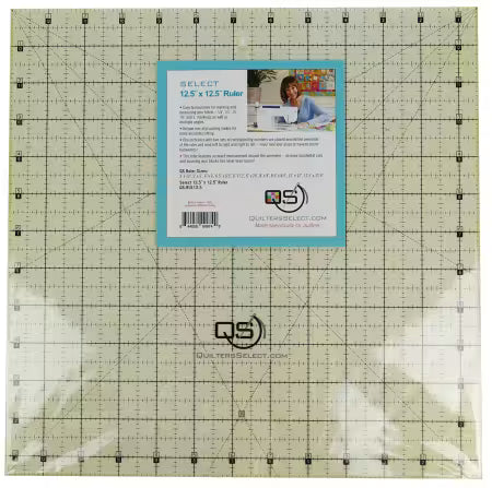 Quilter's Select 12.5" x 12.5" Non-Slip Ruler