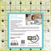 Quilter's Select 5.5" x 5.5" Non-Slip Ruler