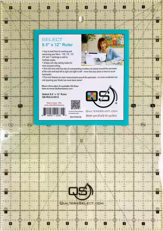 Quilter's Select 8.5" x 12" Non-Slip Ruler