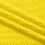 MINKY- Dimple Dots BRIGHT YELLOW from EZ Fabric