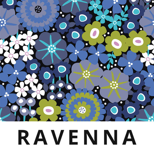 Ravenna 58" Wide Laminated Cotton Fabric from Splash Fabrics by the Half Yard