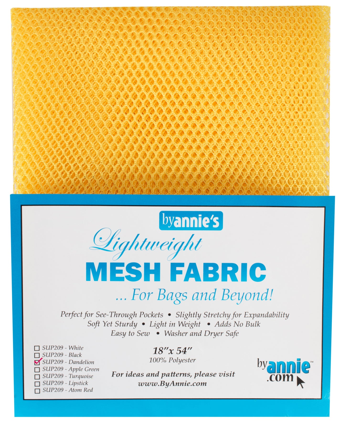 Dandelion ByAnnie 18"x54" Lite Weight MESH