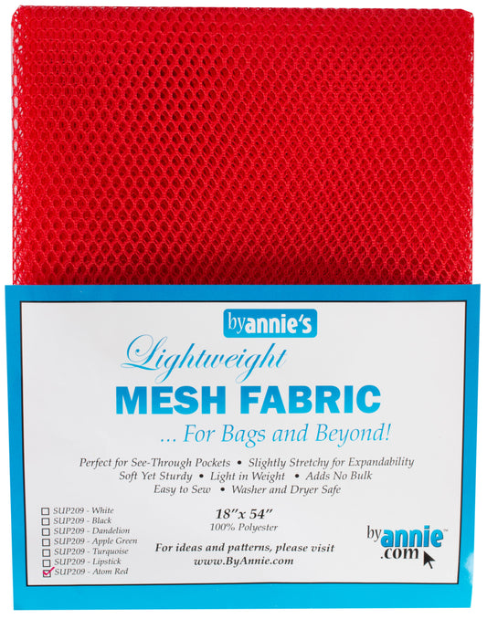 Atom Red ByAnnie 18"x54" Lite Weight MESH