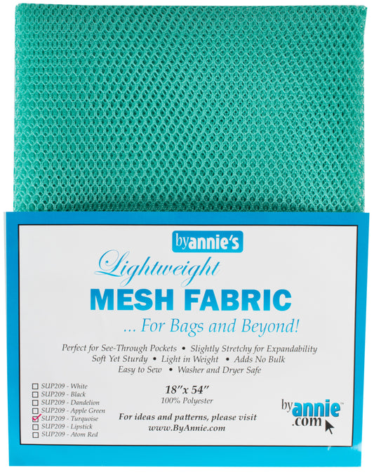 Turquoise ByAnnie 18"x54" Lite Weight MESH