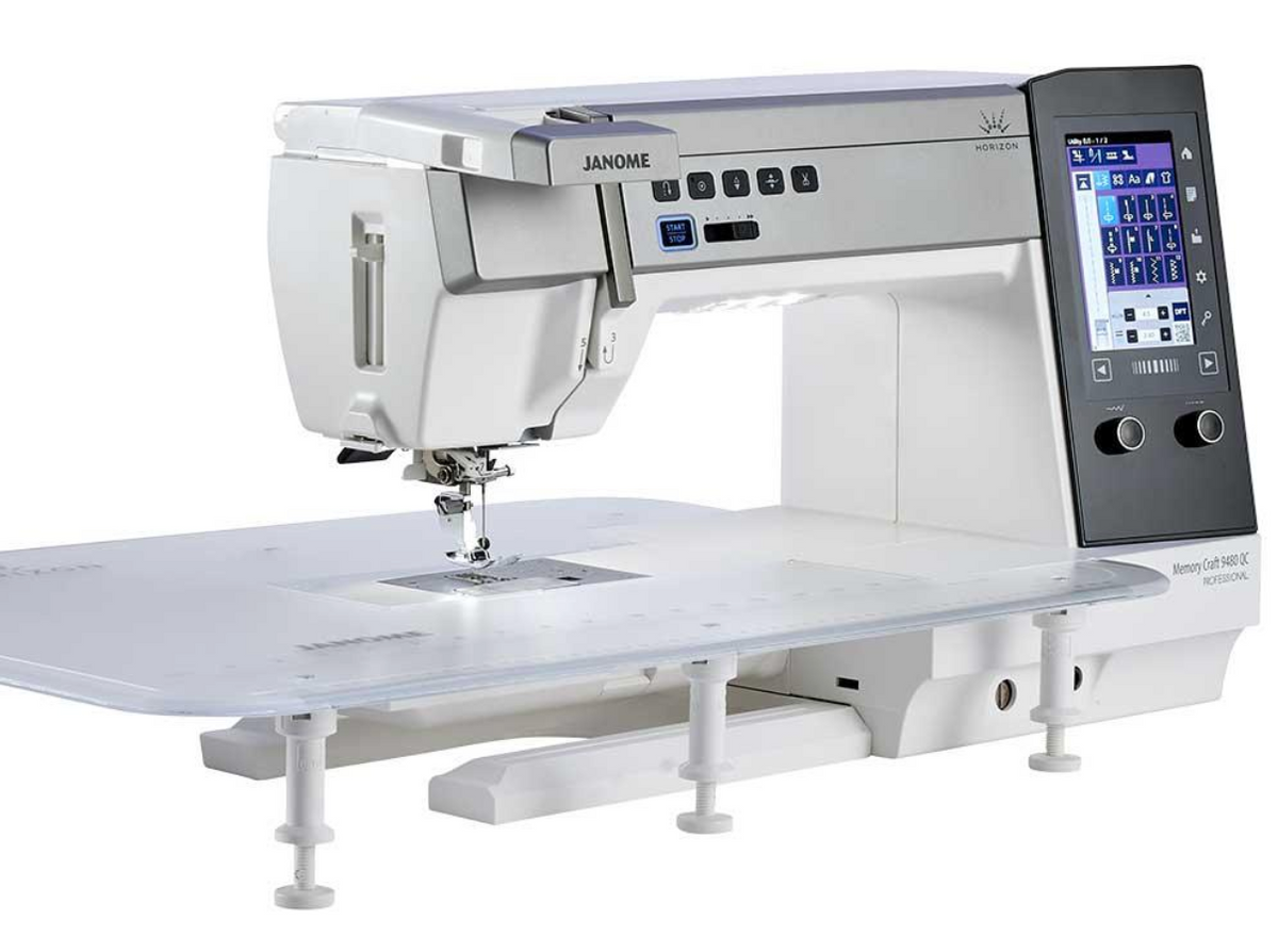 Janome Horizon Memory Craft 9480QCP Professional Sewing & Quilting Machine