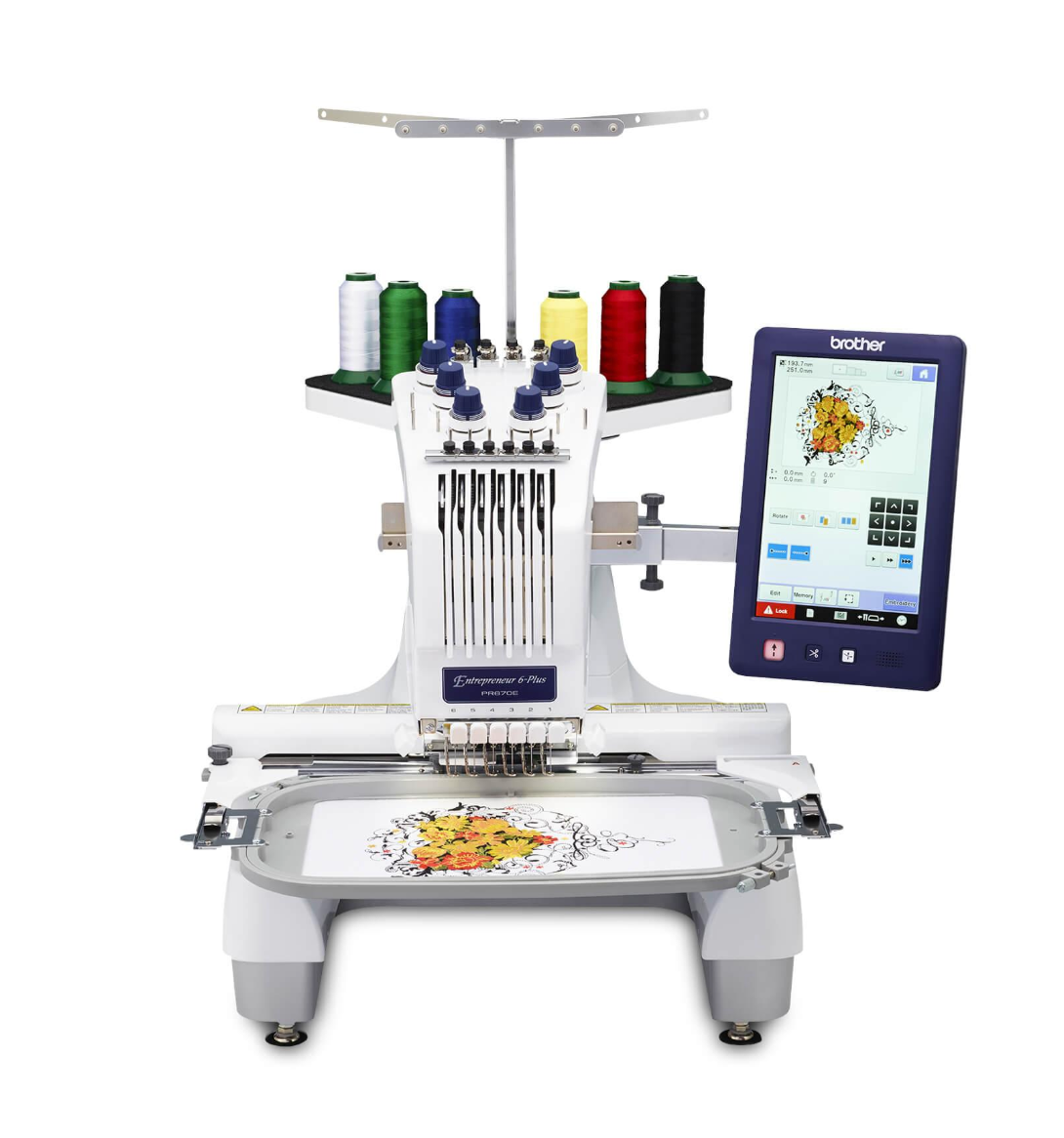 Brother Entrepreneur 6-Plus PR680W Six-Needle Embroidery Machine