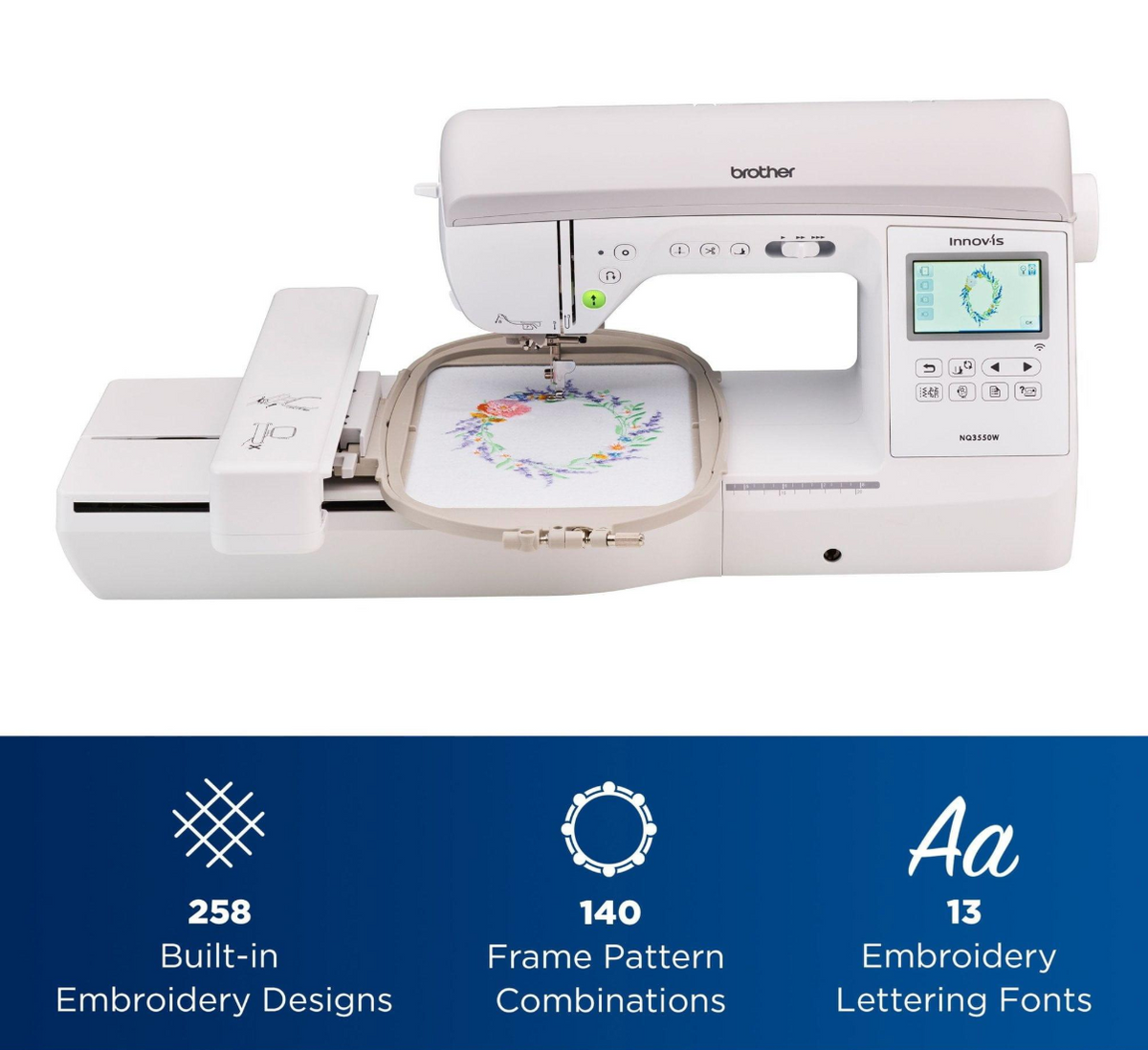 Brother Innov-ís NQ3550W Sewing, Quilting & Embroidery Machine