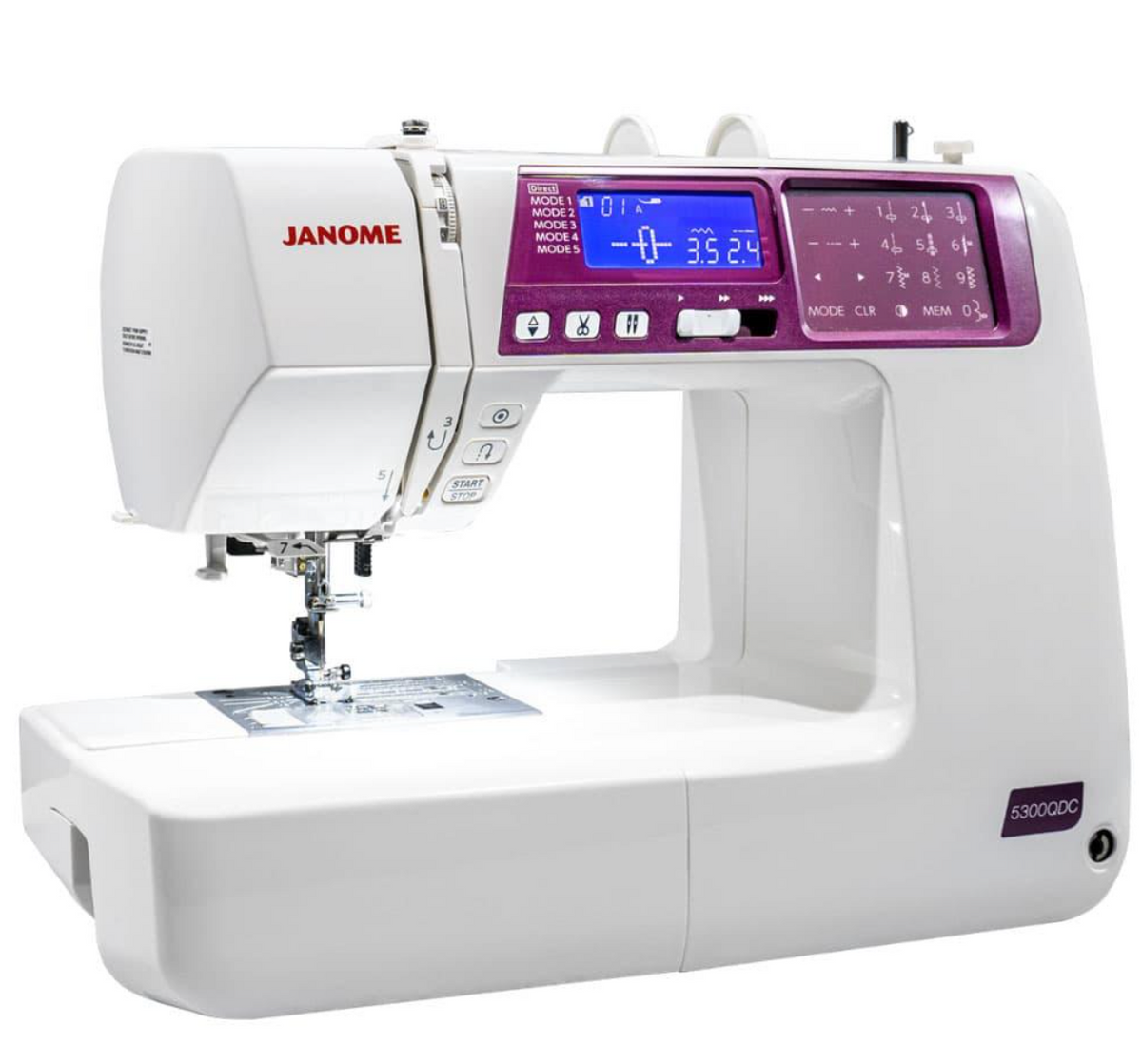 Janome 5300QDC-G Sewing & Quilting Machine