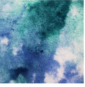 Minky - Under The Sea Tie Dye Whispy Luxe Snuggle From EZ Fabric